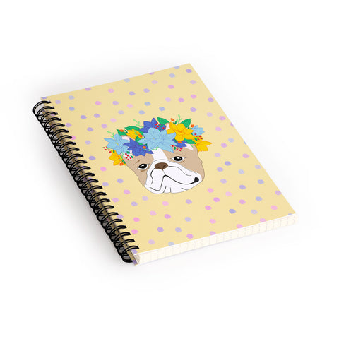 Hello Sayang Frenchies Spiral Notebook