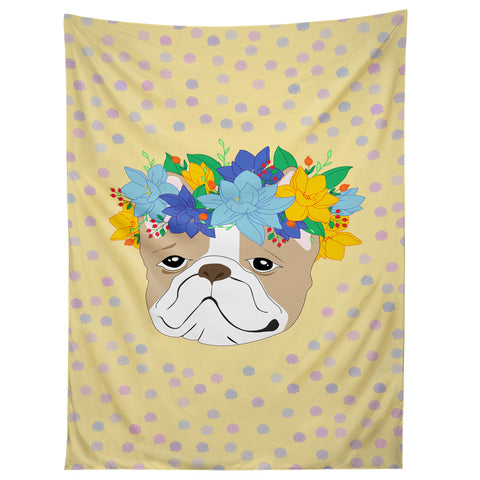 Hello Sayang Frenchies Tapestry