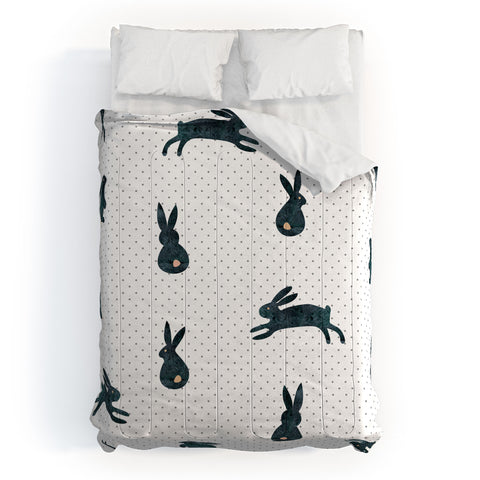 Hello Sayang Funny Bunnies Comforter