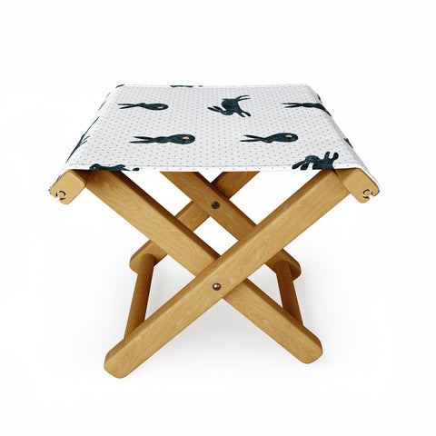 Hello Sayang Funny Bunnies Folding Stool
