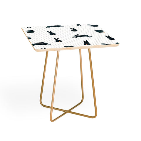 Hello Sayang Funny Bunnies Square Side Table