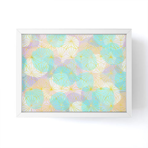 Hello Sayang Geo Spring Framed Mini Art Print