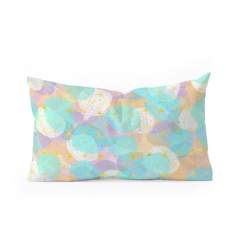 Hello Sayang Geo Spring Oblong Throw Pillow