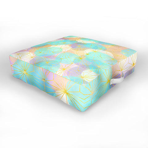 Hello Sayang Geo Spring Outdoor Floor Cushion