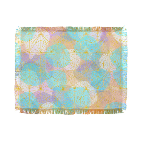 Hello Sayang Geo Spring Throw Blanket