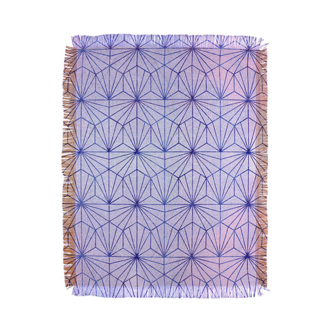 Hello Sayang Geo Winter Throw Blanket