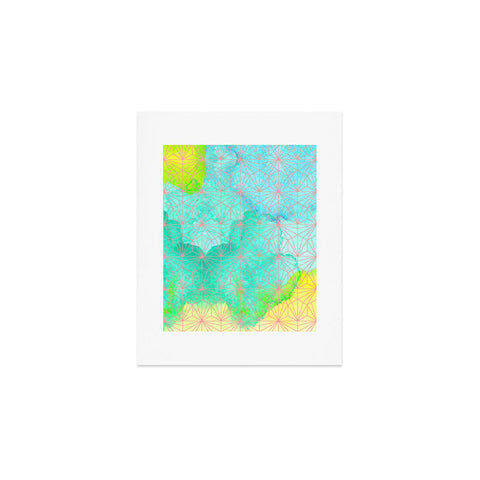 Hello Sayang Geometric Summer Art Print