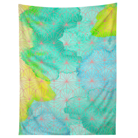 Hello Sayang Geometric Summer Tapestry
