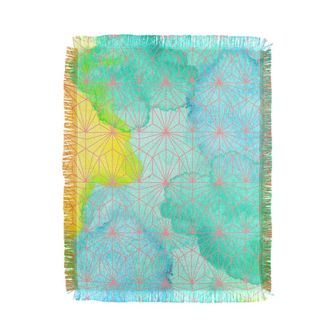 Hello Sayang Geometric Summer Throw Blanket