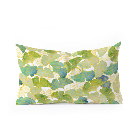 Hello Sayang Gingko Forest Oblong Throw Pillow