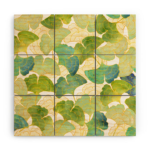 Hello Sayang Gingko Forest Wood Wall Mural