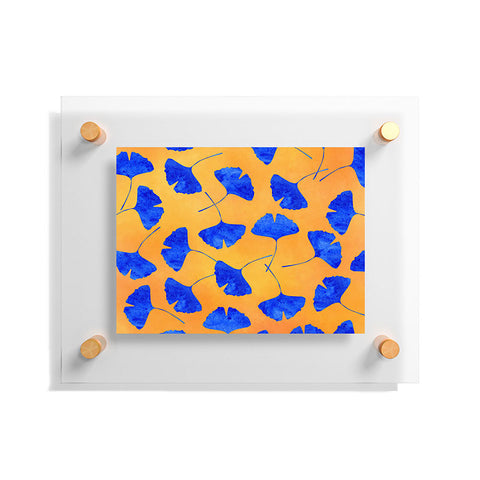 Hello Sayang Gingko Leaves Floating Acrylic Print