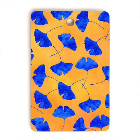 Hello Sayang Gingko Leaves Cutting Board Rectangle
