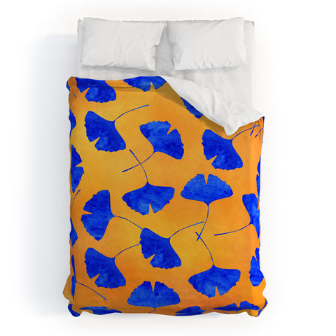 Hello Sayang Gingko Leaves Duvet Cover