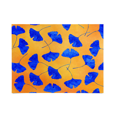 Hello Sayang Gingko Leaves Poster