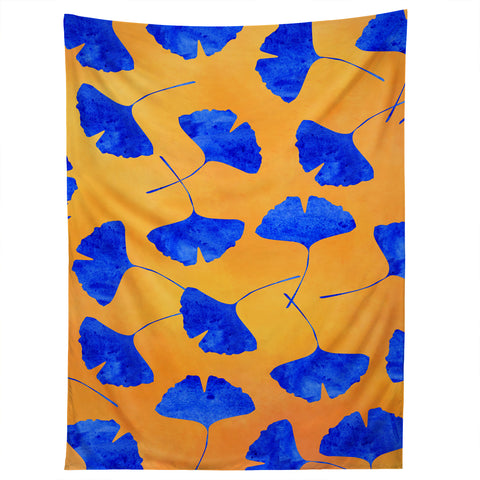 Hello Sayang Gingko Leaves Tapestry