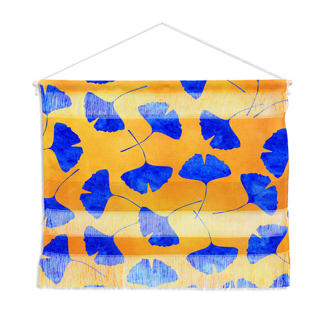 Hello Sayang Gingko Leaves Wall Hanging Landscape