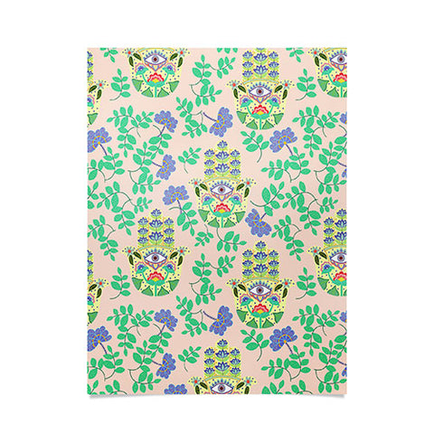 Hello Sayang Hamsa Pretty in Pink Poster