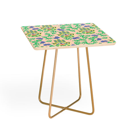 Hello Sayang Hamsa Pretty in Pink Side Table