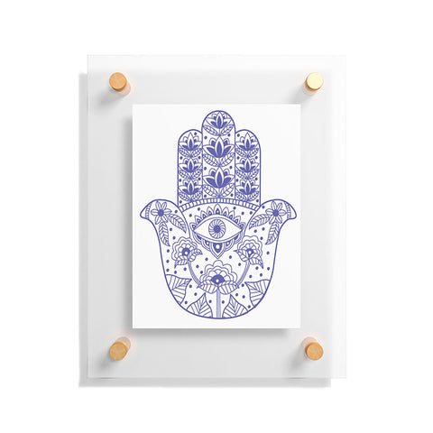 Hello Sayang Hand of Fatima Floating Acrylic Print