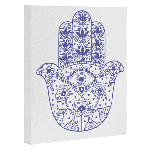 Hello Sayang Hand of Fatima Art Canvas