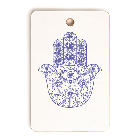 Hello Sayang Hand of Fatima Cutting Board Rectangle