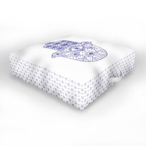 Hello Sayang Hand of Fatima Outdoor Floor Cushion