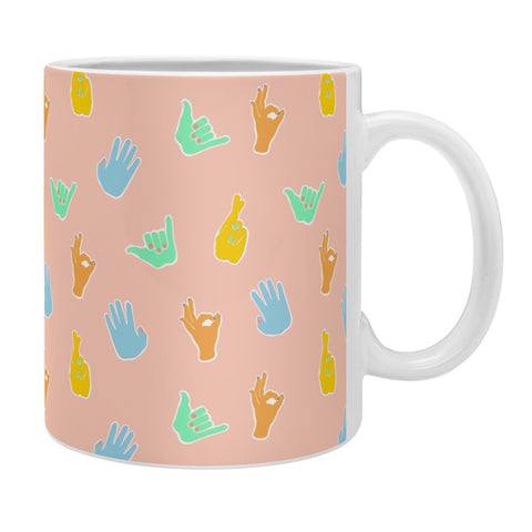 Hello Sayang Hands On Coffee Mug