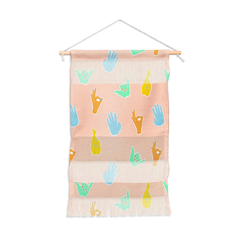 Hello Sayang Hands On Wall Hanging Portrait