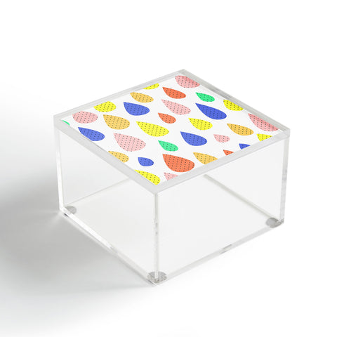 Hello Sayang Happy Raindrops Acrylic Box