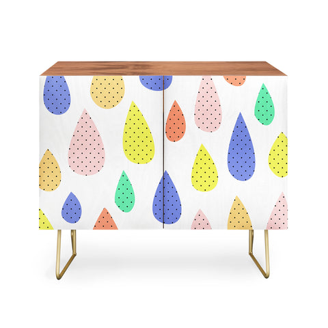 Hello Sayang Happy Raindrops Credenza