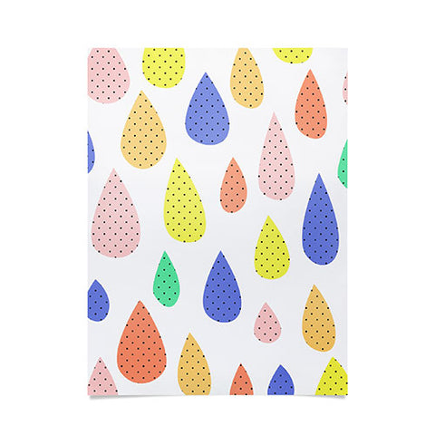 Hello Sayang Happy Raindrops Poster