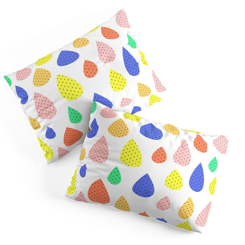 Hello Sayang Happy Raindrops Pillow Shams