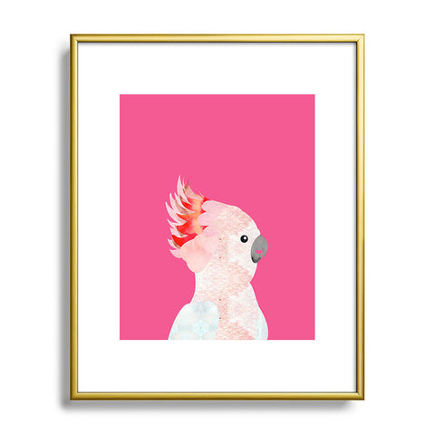 Hello Sayang Hello Polly Metal Framed Art Print