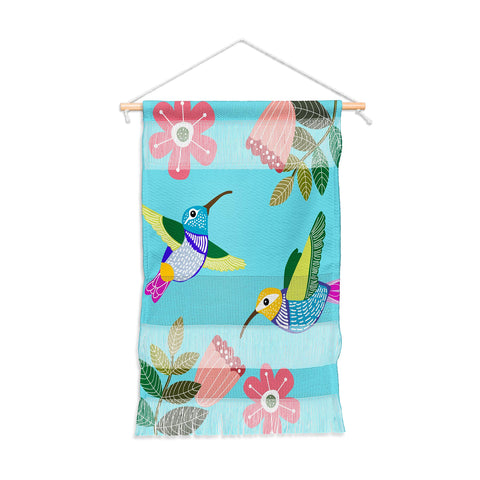Hello Sayang Hummingbirds Wall Hanging Portrait