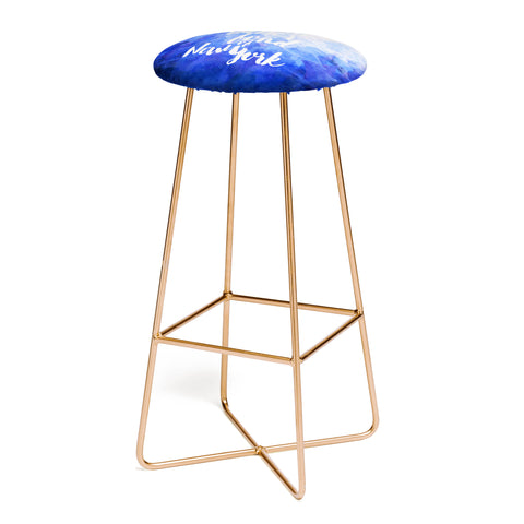 Hello Sayang I Am Rather Fond of New York Bar Stool