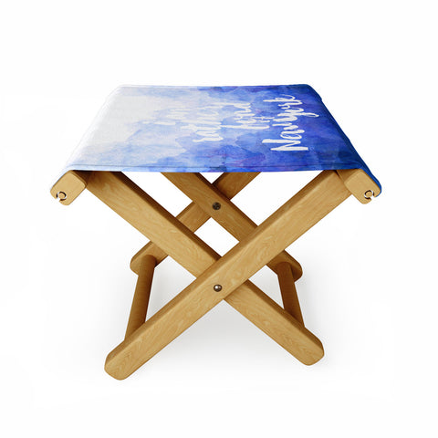 Hello Sayang I Am Rather Fond of New York Folding Stool