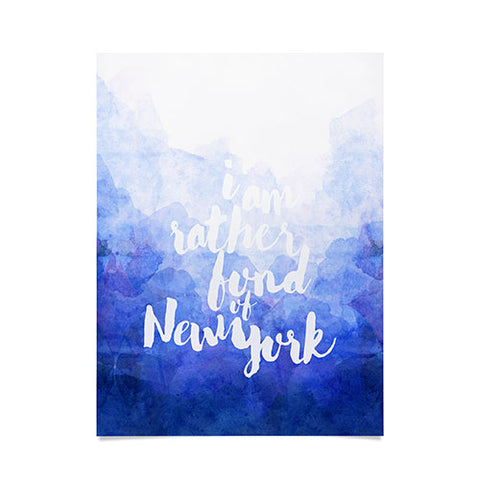 Hello Sayang I Am Rather Fond of New York Poster
