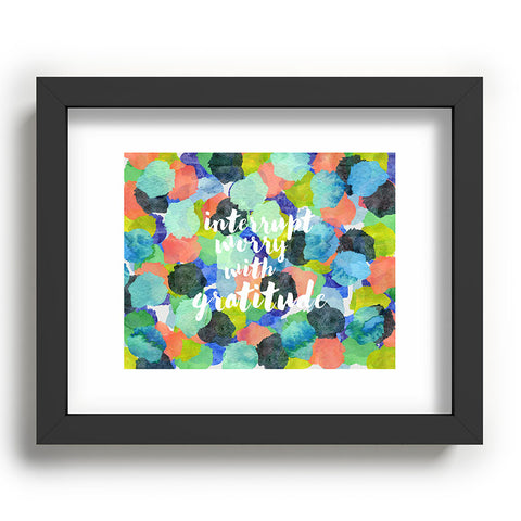 Hello Sayang Interrupt Worry With Gratitude Recessed Framing Rectangle