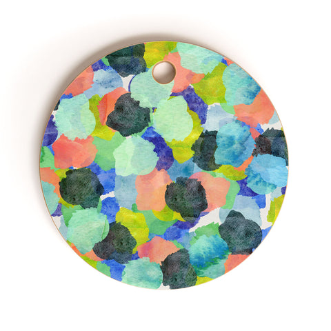 Hello Sayang Interrupt Worry With Gratitude Cutting Board Round