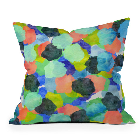 Hello Sayang Interrupt Worry With Gratitude Throw Pillow