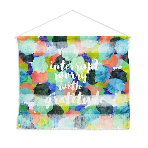 Hello Sayang Interrupt Worry With Gratitude Wall Hanging Landscape