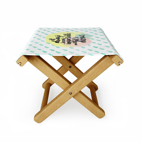 Hello Sayang It Always Seem Impossible Until Its Done Folding Stool