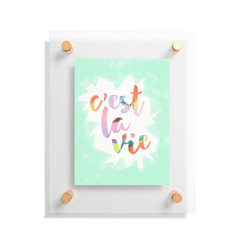 Hello Sayang It Is The Life Floating Acrylic Print