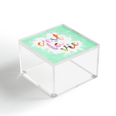 Hello Sayang It Is The Life Acrylic Box