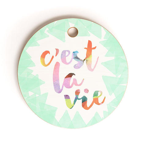 Hello Sayang It Is The Life Cutting Board Round