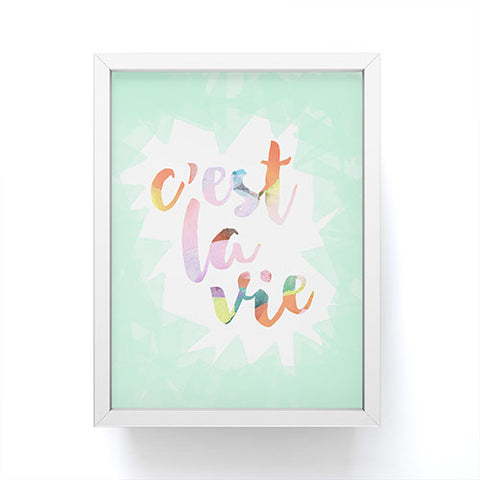 Hello Sayang It Is The Life Framed Mini Art Print