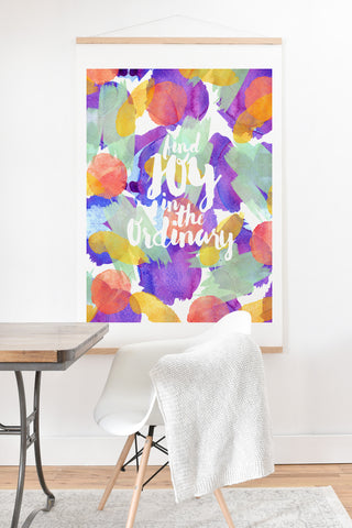 Hello Sayang Joy in the Ordinary Art Print And Hanger