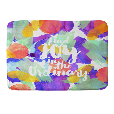 Hello Sayang Joy in the Ordinary Memory Foam Bath Mat