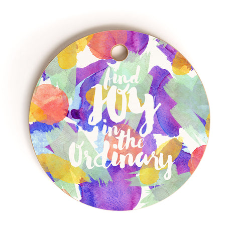 Hello Sayang Joy in the Ordinary Cutting Board Round